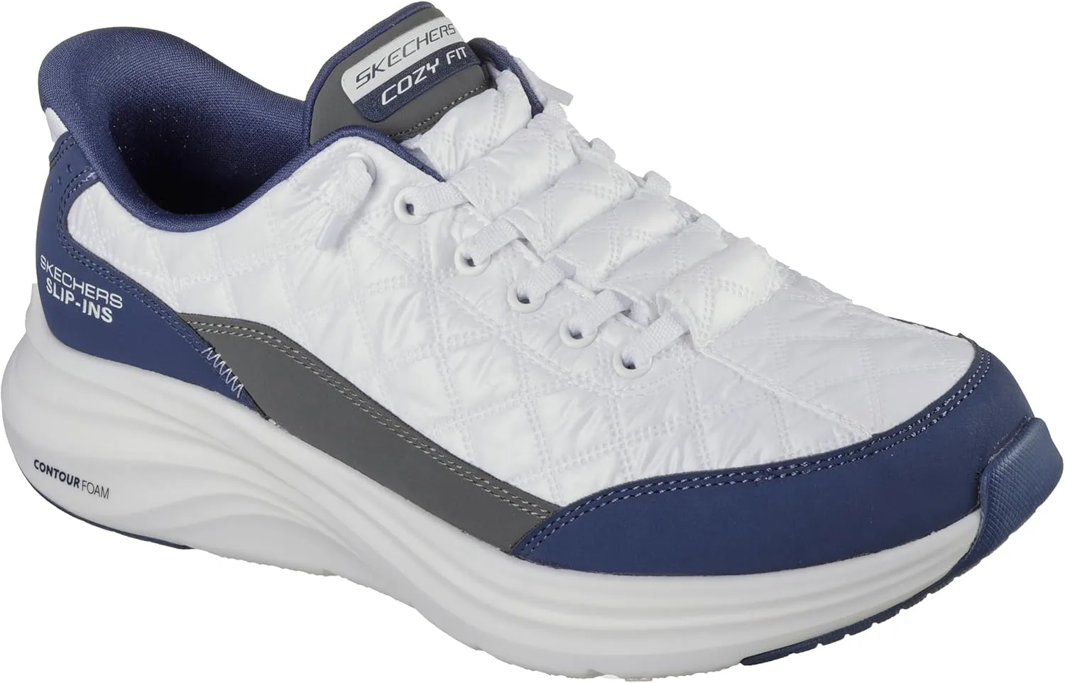 Skechers Men's Contour Foam Cozy Fit Hands Free Slip-in Sneaker