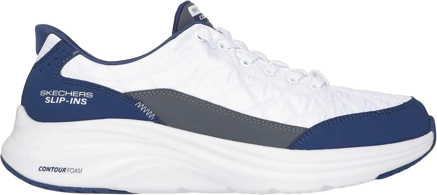 Skechers Men's Contour Foam Cozy Fit Hands Free Slip-in Sneaker