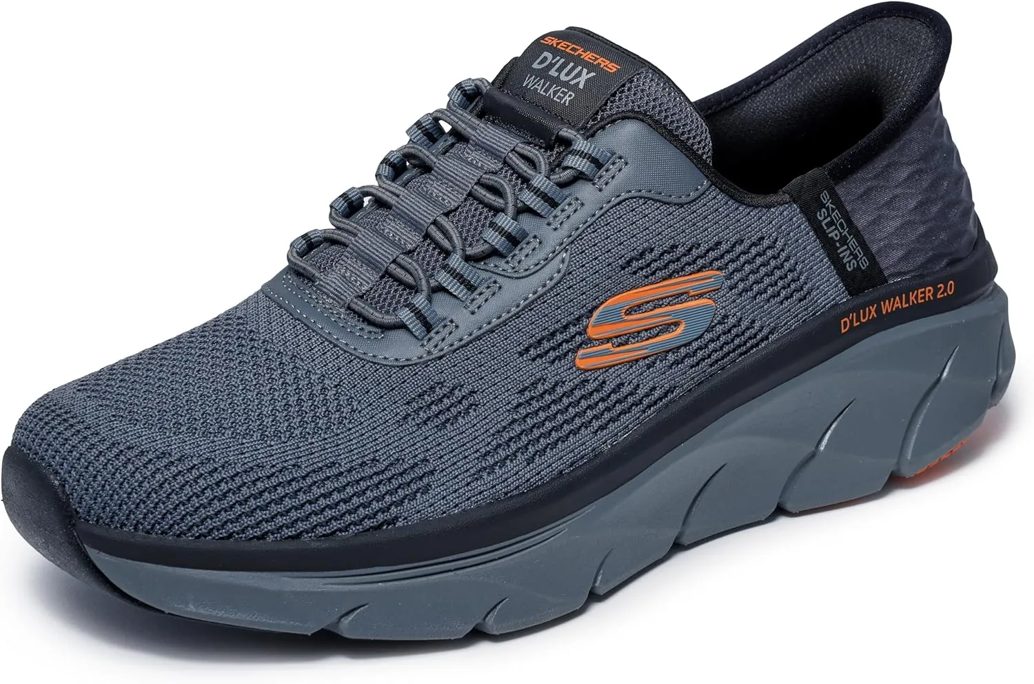Skechers Men's, Slip-ins Relaxed Fit: D'Lux Walker 2.0 - Rezinate Sneaker