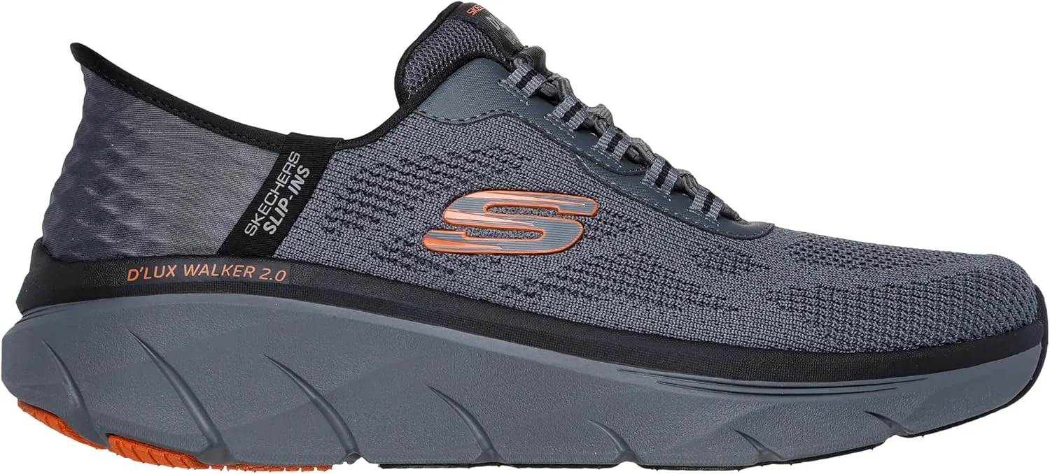 Skechers Men's, Slip-ins Relaxed Fit: D'Lux Walker 2.0 - Rezinate Sneaker