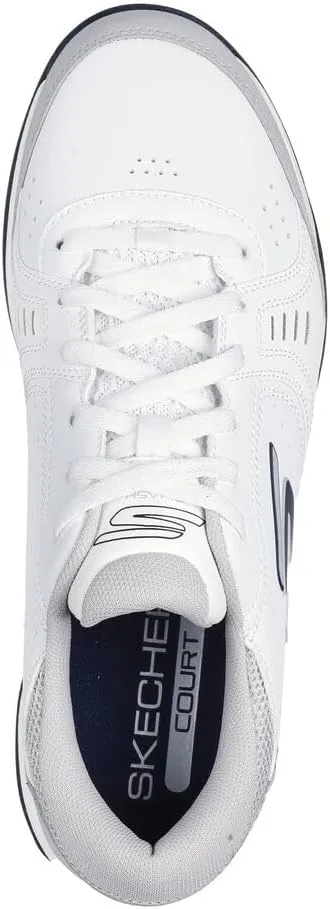 Skechers Men's Viper Court Smash-Athletic Indoor Outdoor Pickleball Shoes | Relaxed Fit Sneakers