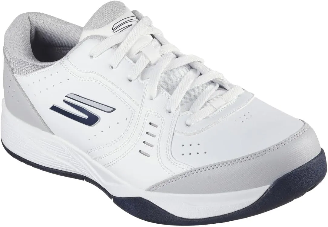 Skechers Men's Viper Court Smash-Athletic Indoor Outdoor Pickleball Shoes | Relaxed Fit Sneakers