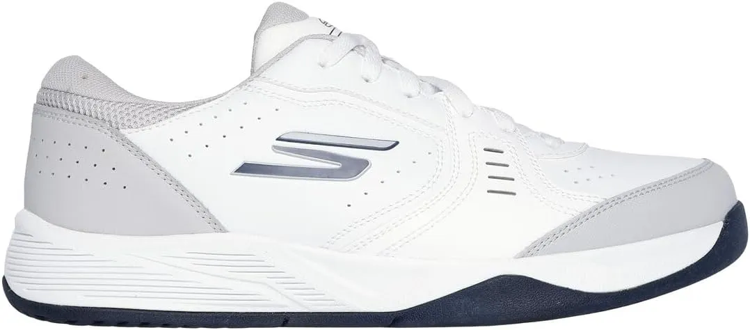 Skechers Men's Viper Court Smash-Athletic Indoor Outdoor Pickleball Shoes | Relaxed Fit Sneakers