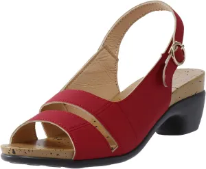 Summer High Heel Sandals Vintage Classic Breathable Lightweight Waterproof Sandal Comfortable Open Toe Non-slip Chunky Heel With Buckle Shoes Wedding Vocation Walking Outdoor Party Shoes