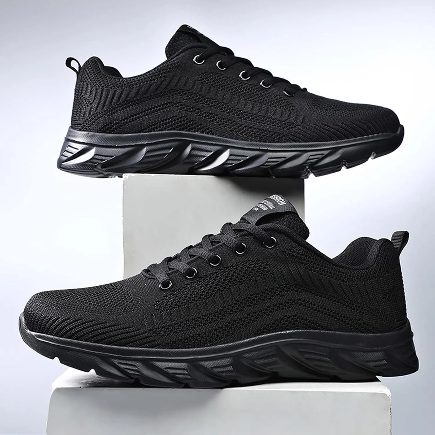 Tennis Shoes Womens Lightweight Comfortable Lace up Mens Tennis Shoes Athletic Casual Shoes Trendy Platform Sneakers White Tennis Shoe Trainers Shoe
