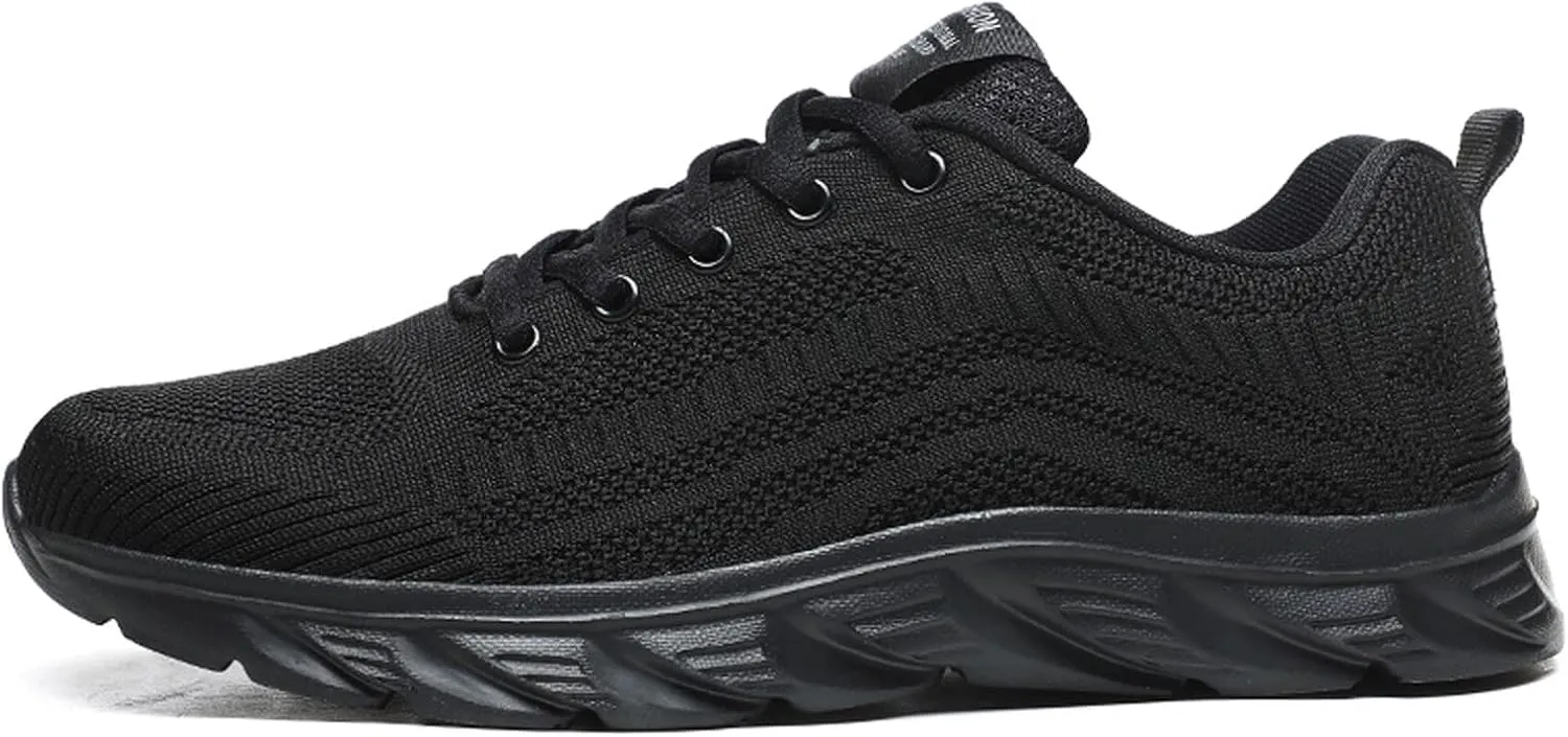 Tennis Shoes Womens Lightweight Comfortable Lace up Mens Tennis Shoes Athletic Casual Shoes Trendy Platform Sneakers White Tennis Shoe Trainers Shoe