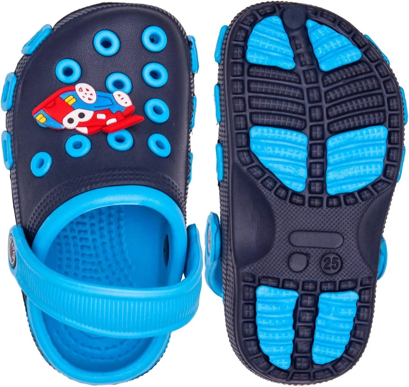 Toddler Little Kids Clogs Slip On Girls Boys Garden Clogs Summer Non-Slip Lightweight Slide Sandals Shoes Pool Shower Beach Slippers