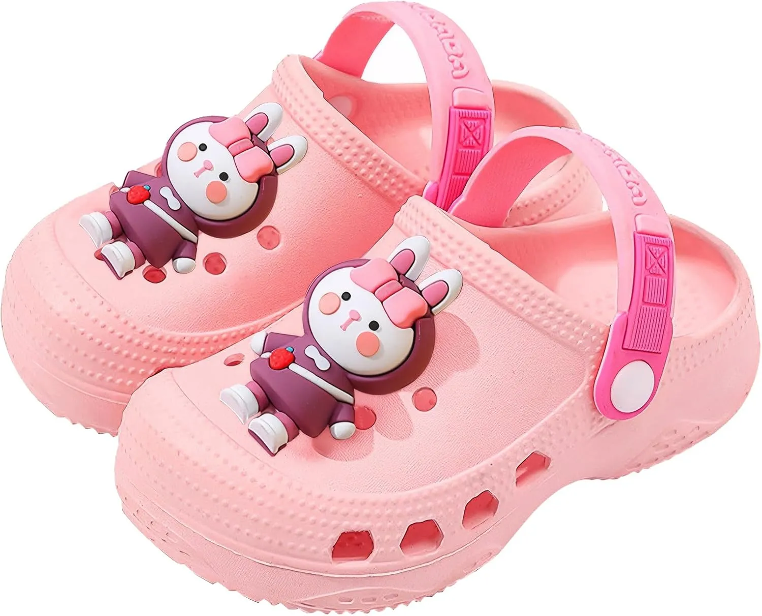 Toddler Little Kids Clogs Slippers Sandals, Non-Slip Girls Boys Clogs Slide Lightweight Garden Shoes Slip-on Beach Pool Shower Slippers