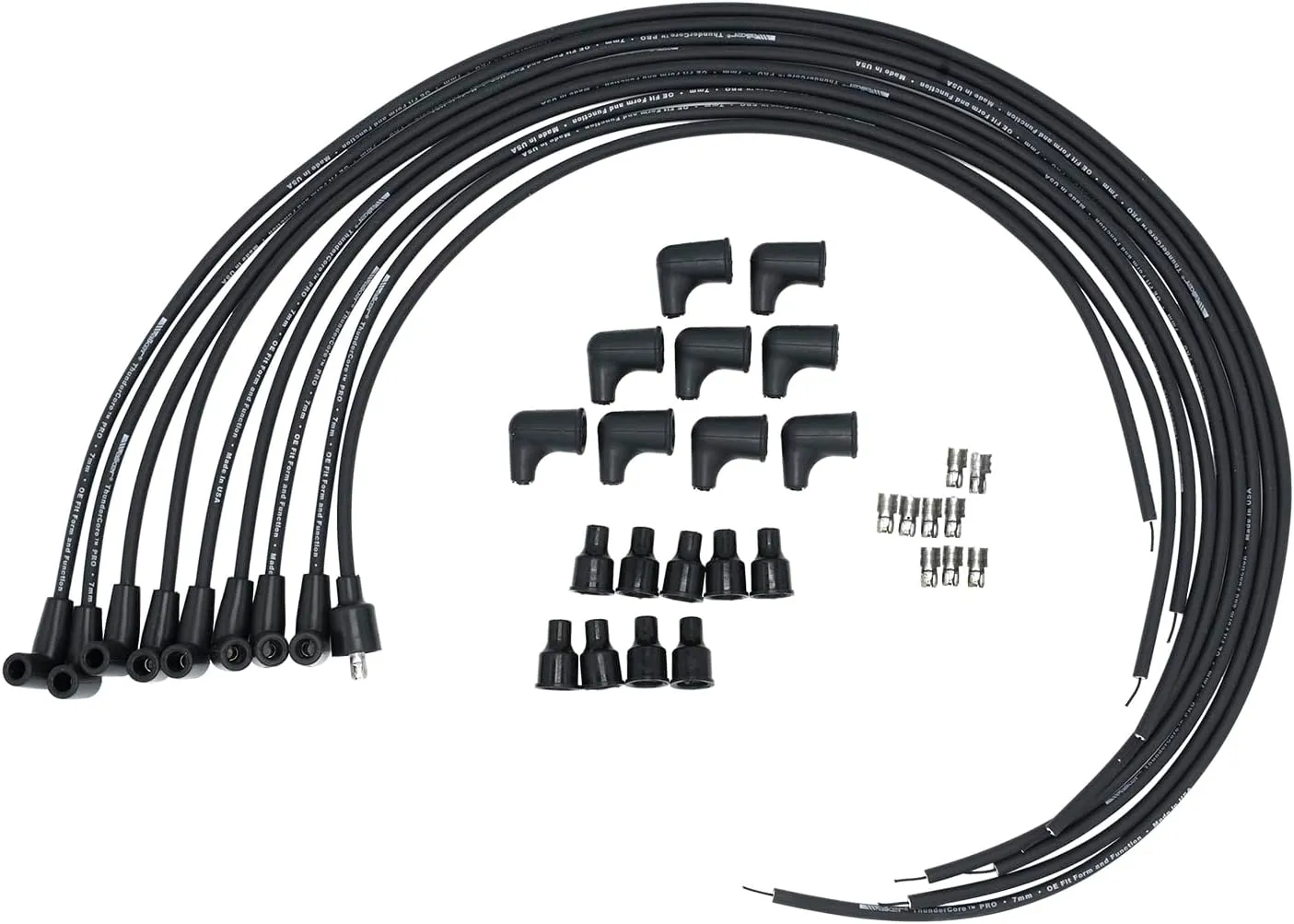 Walker Products ThunderCore PRO Premium Spark Plug Wire Set 924-1554
