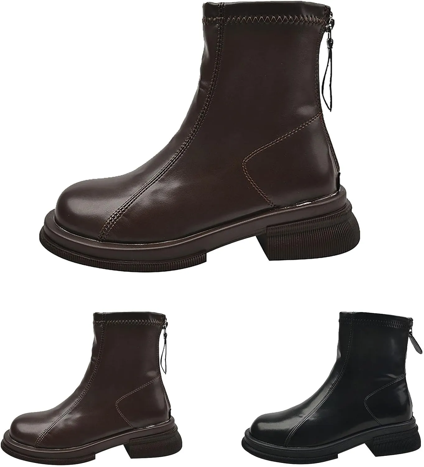 Women Boots Ankle Purple Ankle Boots for Women Denim Booties Womens Black Boots Ankle Ankle Boots for Women No Heel Wide Black Booties Wide Width for Women