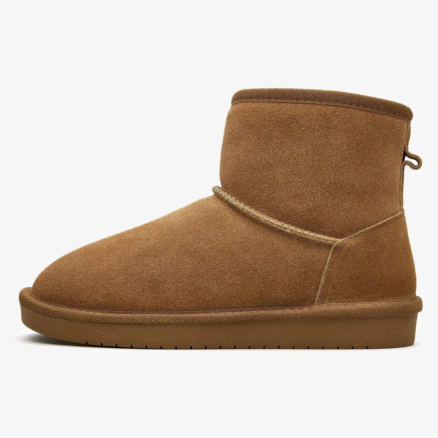Women Winter Snow Boots Suede Mini Boots with Fur Lined Slip On Anti-Slip Comfort Ankle Boots for Women