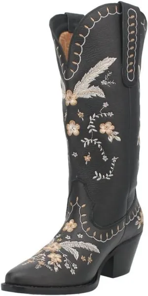 Women's Full Bloom Fashion Boot, Black, 9.5