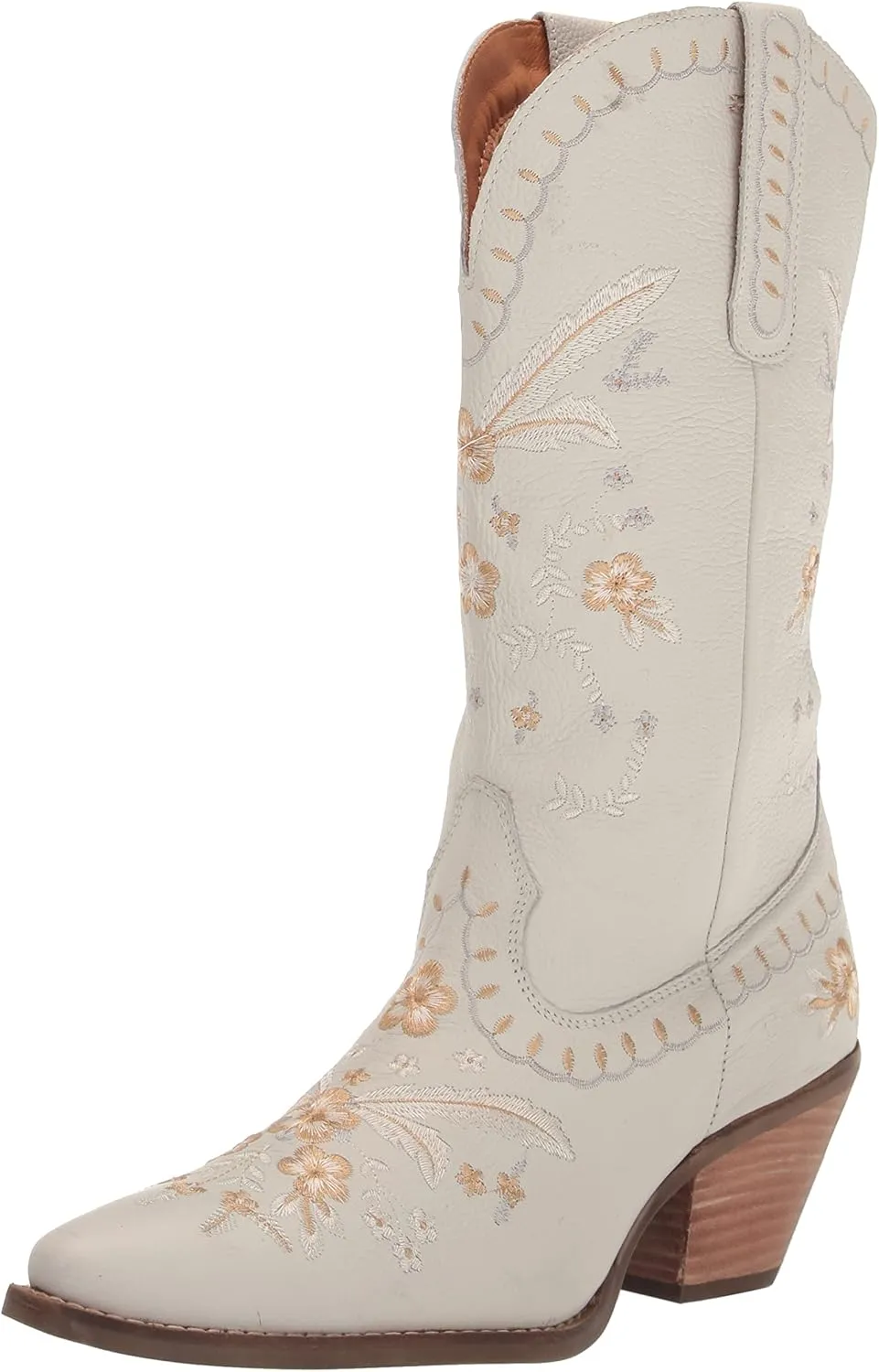 Women's Full Bloom Fashion Boot, White, 7