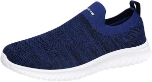 Women's Lightweight Slip On Walking Running Shoes Non Slip Work Shoes Women Slip On Men's Casual Dress Shoes Chunky Sneakers White Tennis Shoe White Loafers
