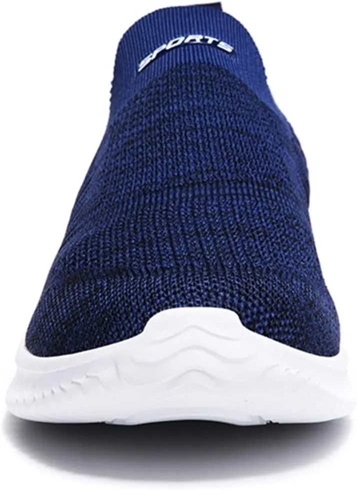 Women's Lightweight Slip On Walking Running Shoes Non Slip Work Shoes Women Slip On Men's Casual Dress Shoes Chunky Sneakers White Tennis Shoe White Loafers