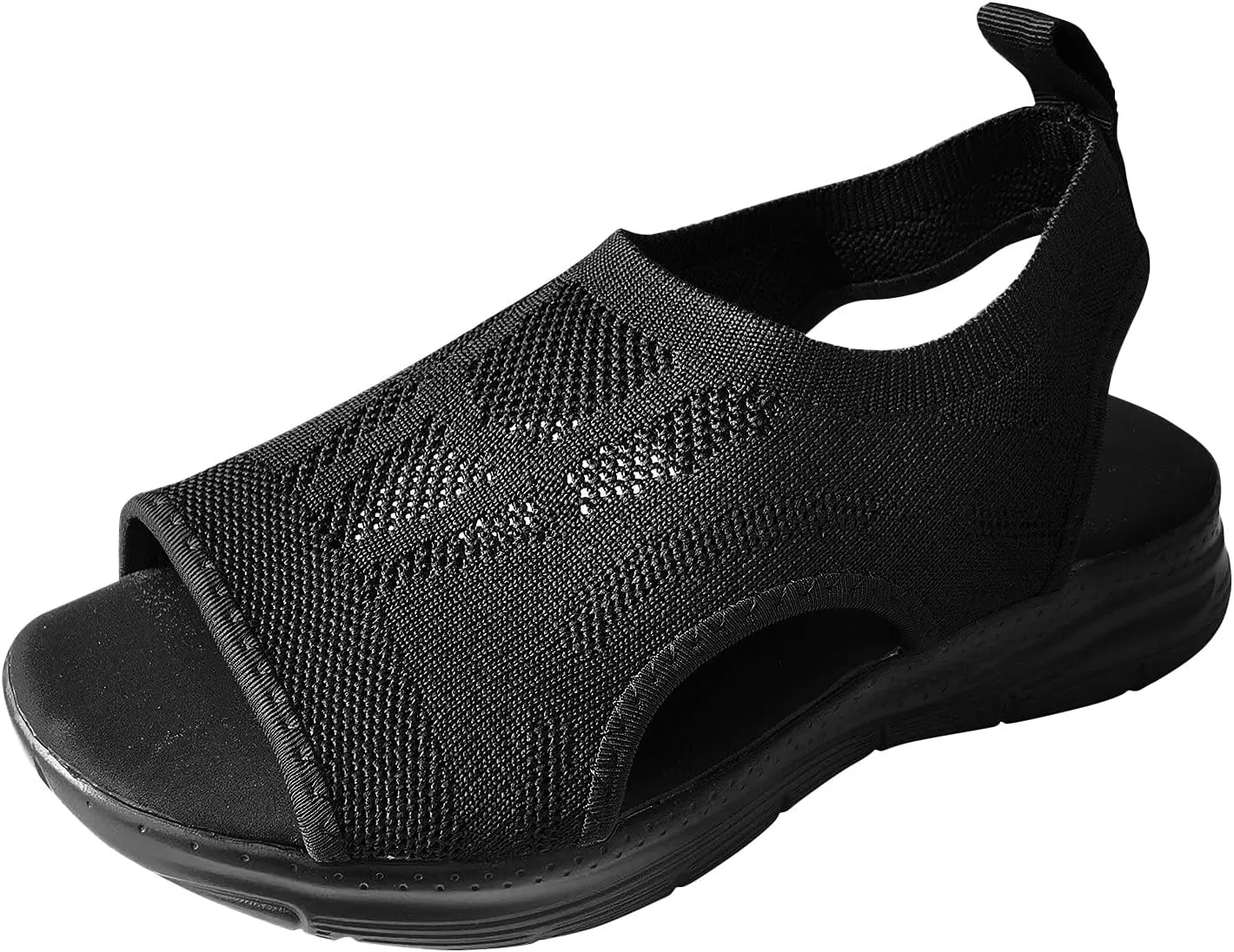 Women's Orthopedic Sandals Open Toe Slingback Wedge Sports Sandals Arch Support Sandals Comfort Walking Tennis Shoes