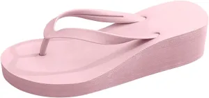 Womens Slip On Flip Flops Bow Beach Summer Gladiator Flat Cute Dressy Summer Sandals