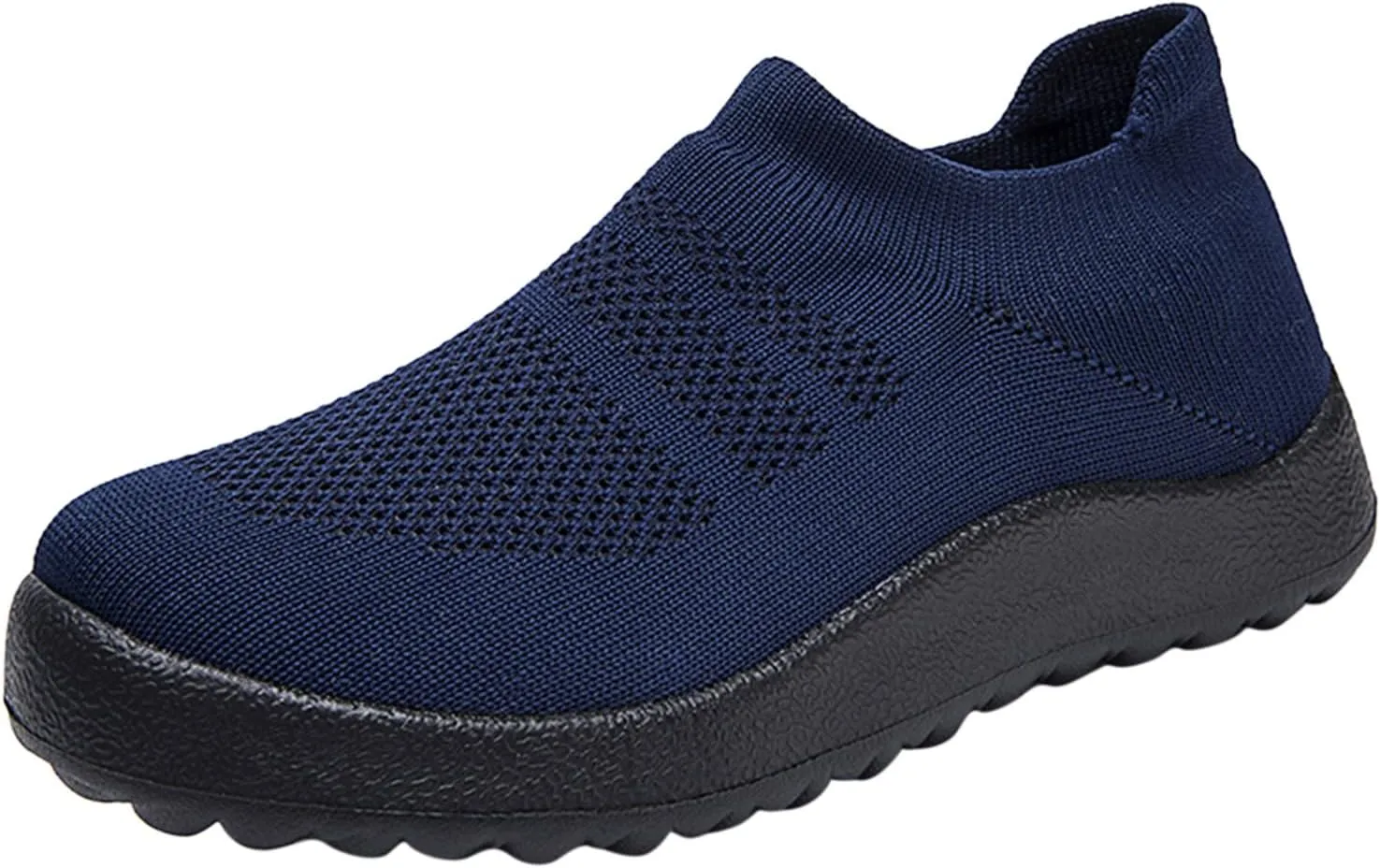 Womens Slip on Walking Shoes Comfort Lightweight Running Shoes for Men Casual Business Casual Shoes Black Sneakers Platform Tennis Shoe Loafers Shoe