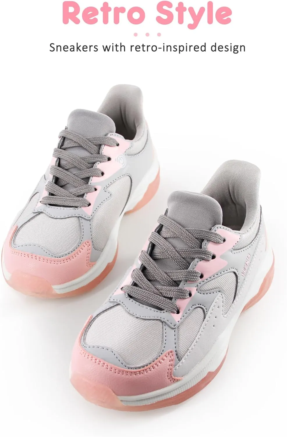 YESKIS Boys Girls Light Up Shoes Kids Lightweight Breathable Mesh Led Flashing Fashion Running Sneakers for Toddler Little Kid